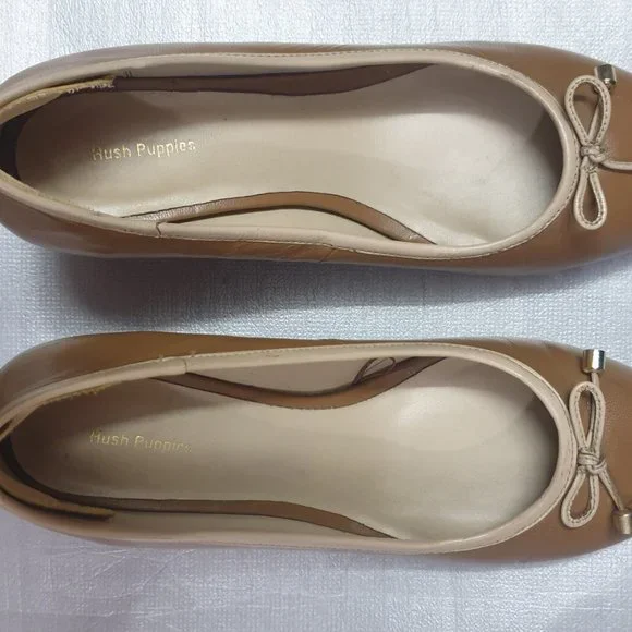 hush puppies leather pumps shoes - Picture 6 of 14